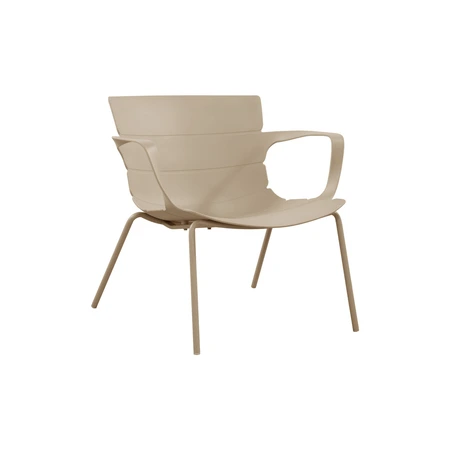 Ease Up® Finn tuinstoel kunststof lounge latte