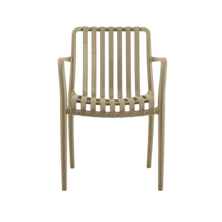 Ease Up® Levi tuinstoel kunststof latte - afbeelding 2