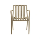 Ease Up® Levi tuinstoel kunststof latte - afbeelding 2