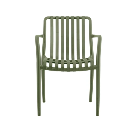 Ease Up® Levi tuinstoel kunststof sage groen - afbeelding 2