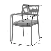 Ease Up® Liv dining stoel espresso - afbeelding 3