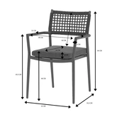 Ease Up® Liv dining stoel zwart - afbeelding 3