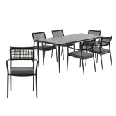 Ease Up Malmö 6-zits tuinset met stoel Liv