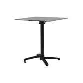 Ease Up® Malmö bistrotafel 70 x 70 cm zwart inklapbaar - afbeelding 1