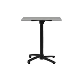Ease Up® Malmö bistrotafel 70 x 70 cm zwart inklapbaar - afbeelding 2