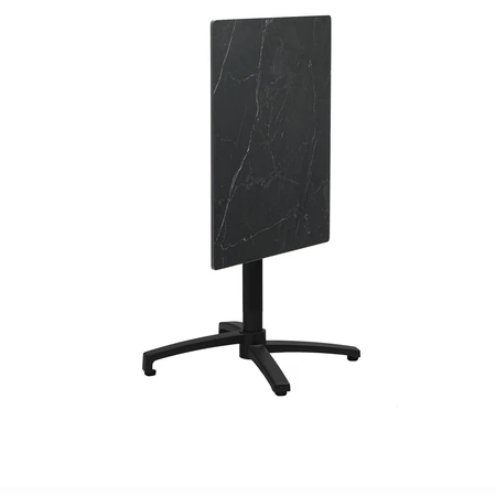 Ease Up® Malmö bistrotafel 70 x 70 cm zwart inklapbaar - afbeelding 3