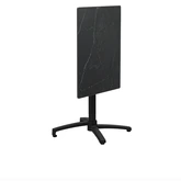 Ease Up® Malmö bistrotafel 70 x 70 cm zwart inklapbaar - afbeelding 3