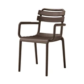 Ease Up® Otis kunststof tuinstoel espresso