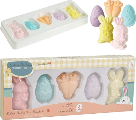 Easter Chalk Set van 5 stuks - afbeelding 1