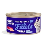 Edgard & Cooper blikje fillet natvoer tonijn & kip Voor Alle Katten -70 g