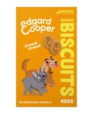 Edgard&Cooper biscuit adult banana&peanut 400gr - afbeelding 1