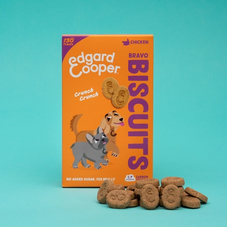 Edgard&Cooper biscuit adult chicken 400gr - afbeelding 3