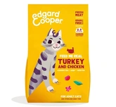 Edgard & Cooper  droogvoer  kalkoen & kip  Voor Volwassen Katten - 2 kg