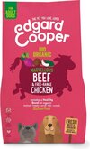 Edgard & Cooper, glutenvrije brokjes met vers biologisch rund & kip voor volwassen honden - 2,5kg