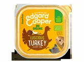 Edgard & Cooper, graanvrije kuipjes met biologische kalkoen voor volwassen honden - 100g