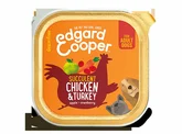 Edgard & Cooper, graanvrije kuipjes met kip & kalkoen voor volwassen honden - 150g