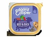 Edgard & Cooper, graanvrije kuipjes met rund & eend voor volwassen honden - 150g