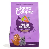Edgard & Cooper Groot Puppy Droogvoer  voor Honden Verse Zalm & Kalkoen 12 kg