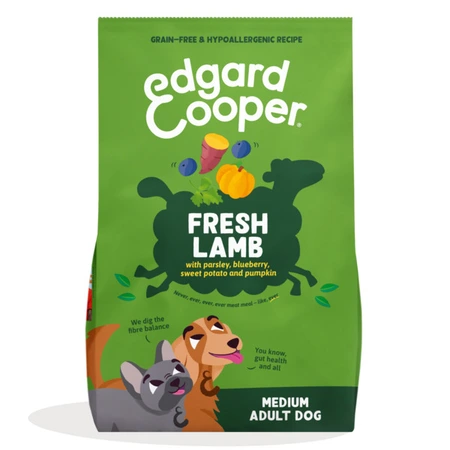 Edgard & Cooper medium Adult Droogvoer  voor Honden Vers Lam - 1 kg