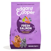 Edgard & Cooper medium Puppy Droogvoer  voor Honden Verse Zalm & Kalkoen 2,5 kg