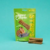 Edgard & Cooper Snuggle Up Strips Lam & Kalkoen - 75g - afbeelding 4