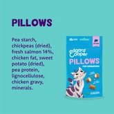 Edgard & Cooper  zakje pillows snacks  zalm  Voor Volwassen Katten  60 g - afbeelding 3