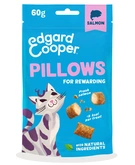 Edgard & Cooper  zakje pillows snacks  zalm  Voor Volwassen Katten  60 g - afbeelding 1