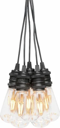 Konstsmide lichtsnoer edison start 10 lampen 10 meter dimbaar - afbeelding 1