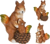 Eekhoorn Met Baby 17cm (1 stuk, div. soorten) - afbeelding 1