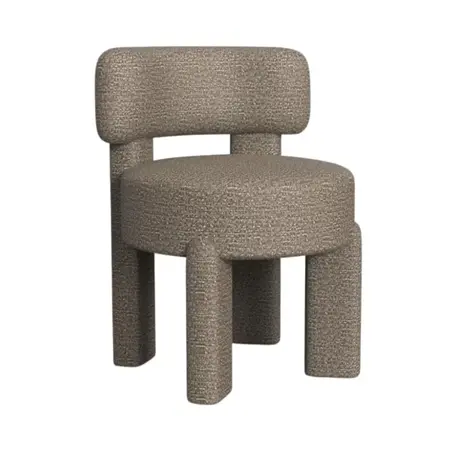 Eetkamerstoel Elin cotton Taupe