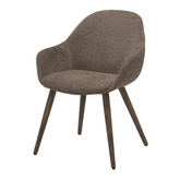 Eetkamerstoel Enzo retro grey - afbeelding 1