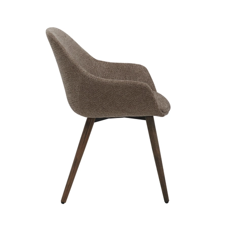 Eetkamerstoel Enzo retro grey - afbeelding 4