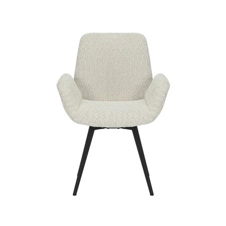 Eetkamerstoel Matteo bouclé offwhite AR - afbeelding 2