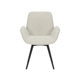 Eetkamerstoel Matteo bouclé offwhite AR - afbeelding 2