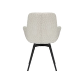 Eetkamerstoel Matteo bouclé offwhite AR - afbeelding 5