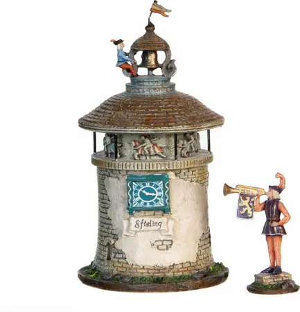 Efteling De Magische Klok 2 pieces - h15,5xd8cm