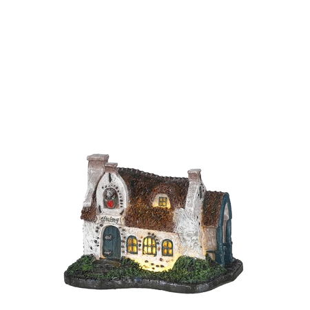Efteling Huis van de Zeven geitjes werkt op batterijen - l10xw8xh7cm