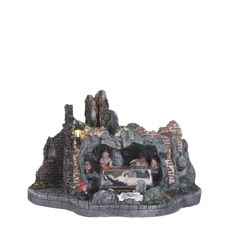 Efteling Huis van Sneeuwwitje battery operated - l23xb14xh15cm