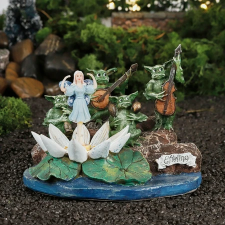 Efteling Indische waterlelie battery operated - l13,5xb10,5xh10,5cm - afbeelding 2