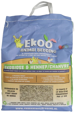 Ekoo Animal Bedding Ekobiose & Hennep 25 liter