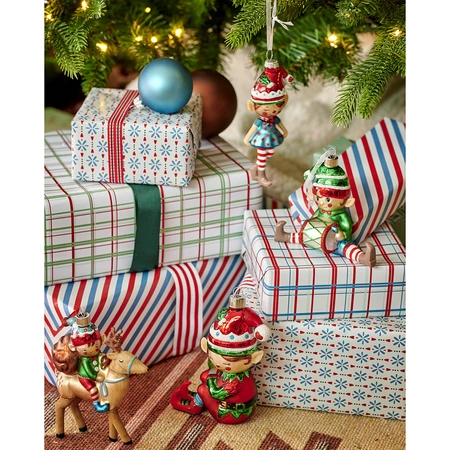 Elf glas L11b6h11.5cm multi - afbeelding 2