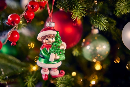 Elf glas L6.50b6.60h10.30cm multi a4 - afbeelding 2