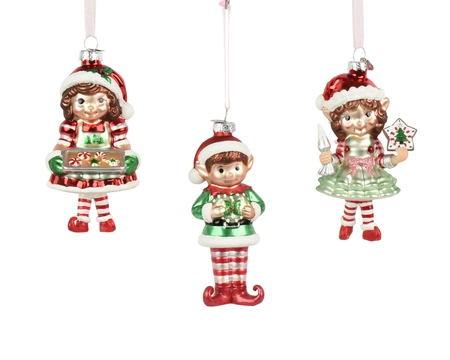 Elf glas L7.50b4.50h13.30cm multi a3