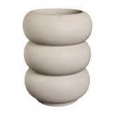 Elho Amber Roll High bloempot - D43xH58cm Balanced beige