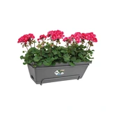 Elho barcelona allin1 50cm antraciet - afbeelding 2