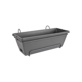 Elho barcelona allin1 50cm antraciet - afbeelding 1