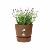 Elho Bloempot Greenville rond 16cm bruin - afbeelding 2