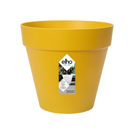 elho bloempot loft urban rond d25 h22cm Oker - afbeelding 2