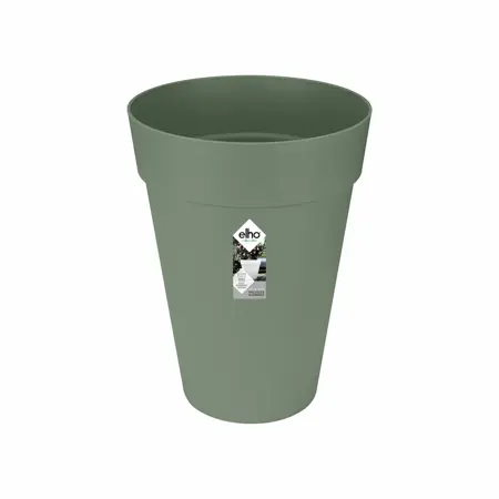 Elho Bloempot Loft Urban rond Hoog 35cm groen - afbeelding 1