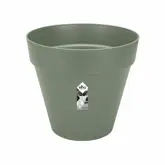 Elho Bloempot Loft Urban rond wielen 40cm groen - afbeelding 1